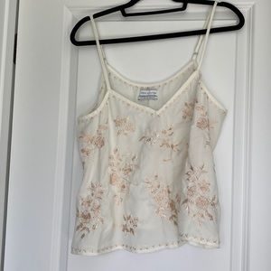 NWT Urban Outfitters Embroidered Camisole